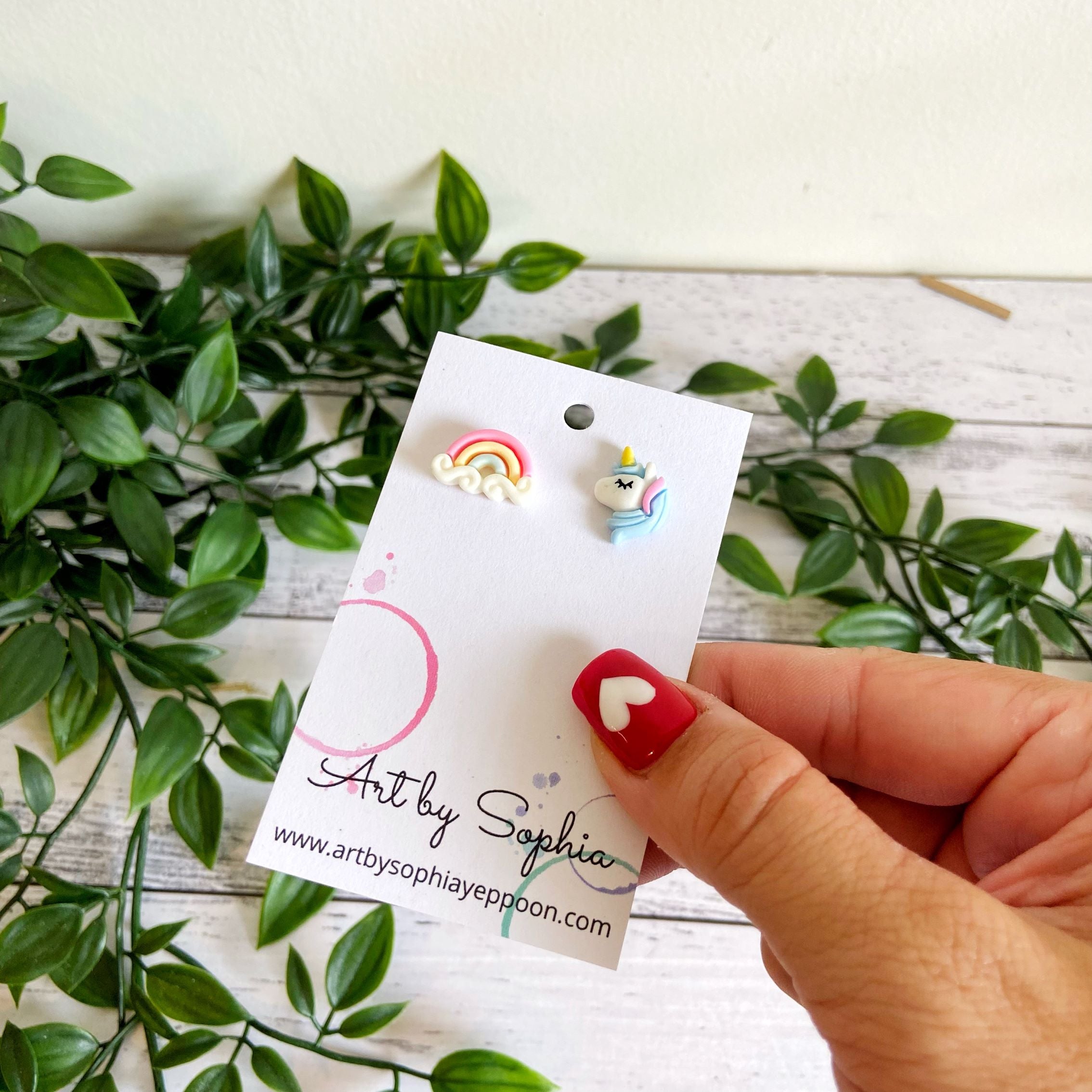 Cute discount mismatched earrings